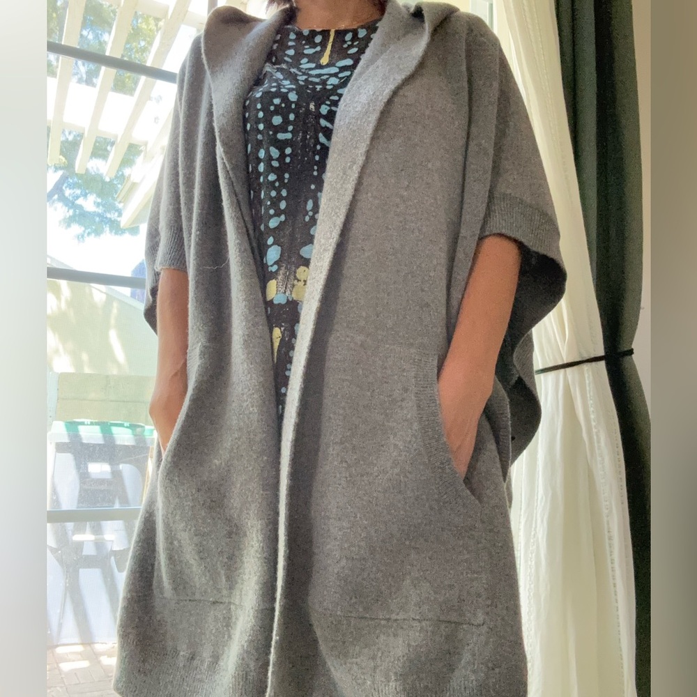 Uniqlo x J W Anderson wool poncho